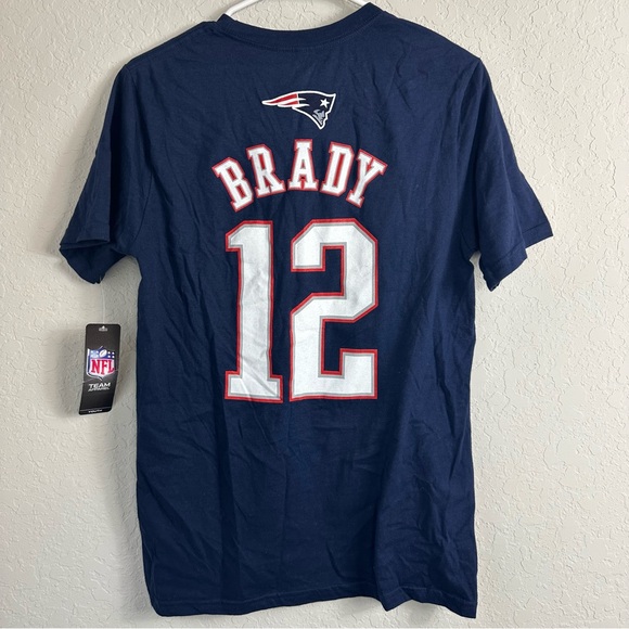 NFL New England Patriots Tom Brady Classic Cotton Tee Youth Size Large 14/16 - Picture 4 of 5